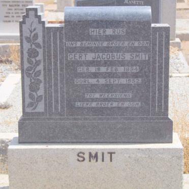 SMIT Gert Jacobus 1894-1952