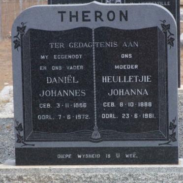 THERON Daniel Johannes 1886-1972 &amp; Heulletjie Johanna 1888-1981