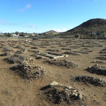 Northern Cape, WILLISTON, Amandelboom, cemetery