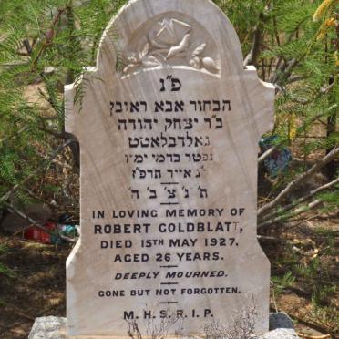 GOLDBLATT Robert -1927