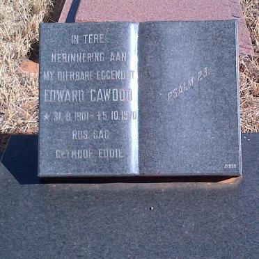 CAWOOD Edward 1901-1970