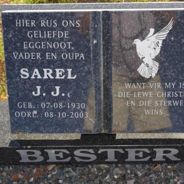 BESTER Sarel J.J. 1930-2003