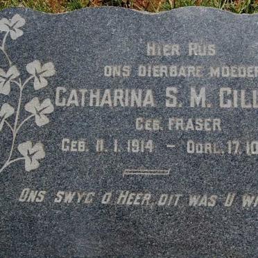 CILLIERS Catharina S.M. née FRASER 1914-1966