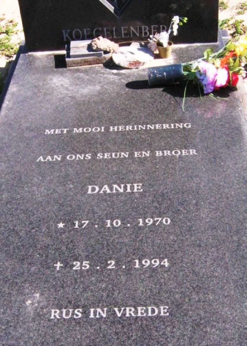 KOEGELENBERG Danie 1970-1994