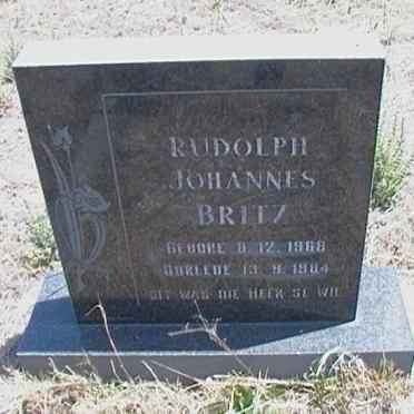 BRITZ Rudolph Johannes 1968-1984