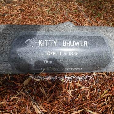 BRUWER Kitty 1892-