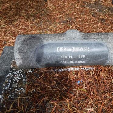 BRUWER Dirk 1888-1965