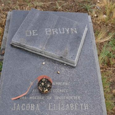 BRUYN Jacoba Elizabeth, de nee RHEEDER 1906-1991