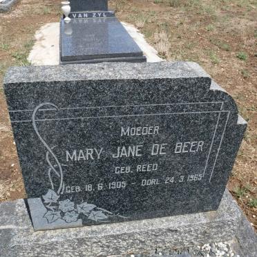 BEER Mary Jane, de nee REED 1905-1965