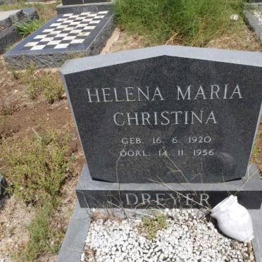 DREYER Helena Maria Christina 1920-1956