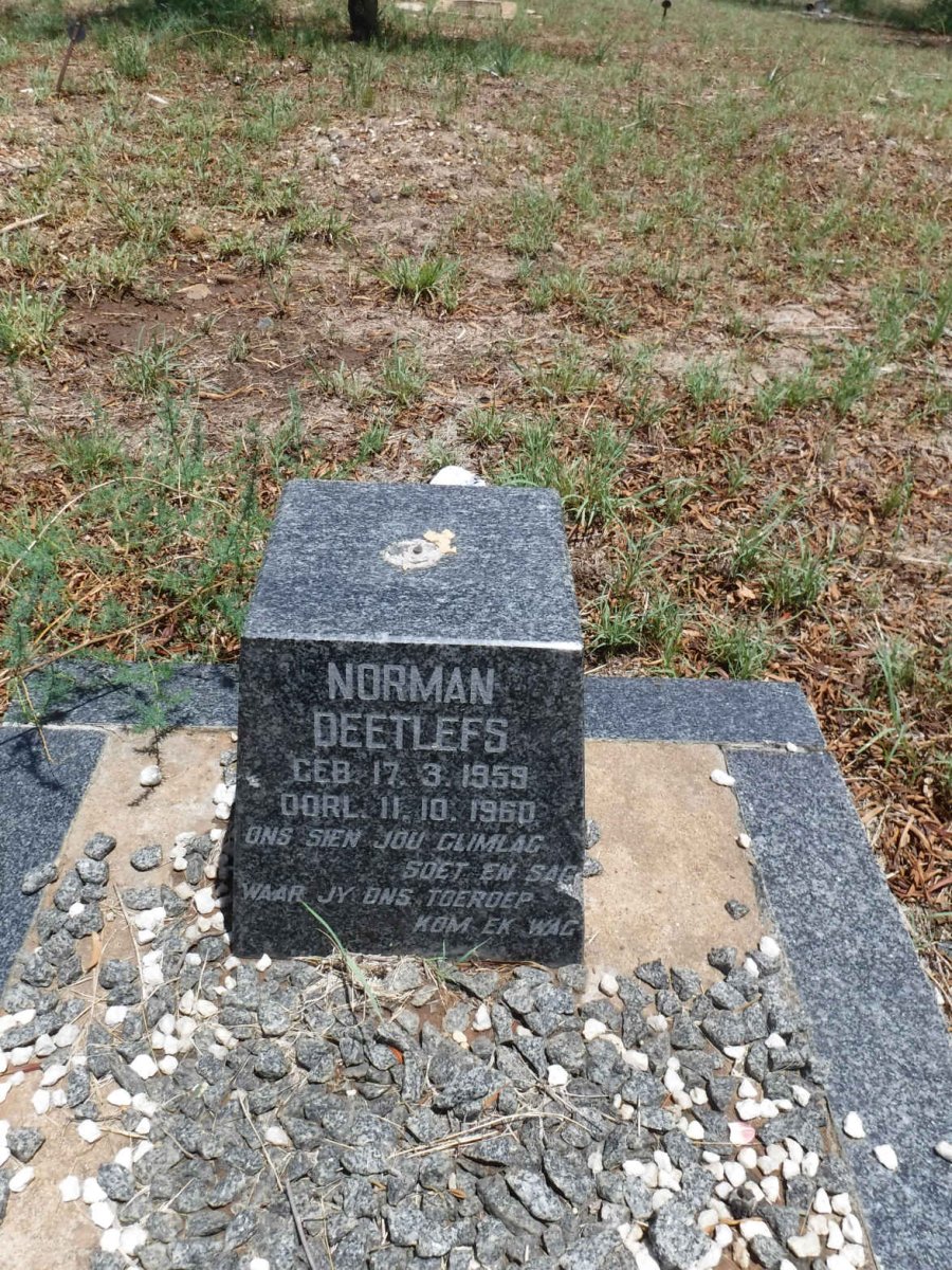 DEETLEFS Norman 1959-1960