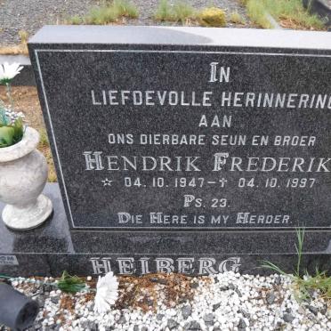HEIBERG Hendrik Frederik 1947-1997