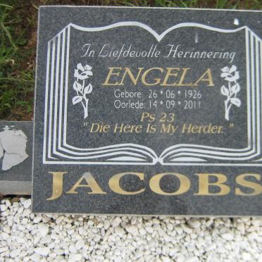 JACOBS Engela 1926-2011