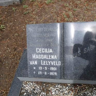 LELYVELD Cecilia Magdalena, van 1901-1978