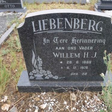 LIEBENBERG Willem H.J. 1889-1978