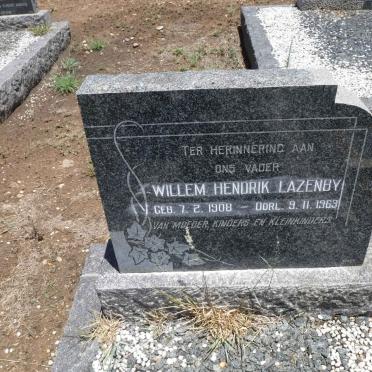 LAZENBY Willem Hendrik 1908-1963