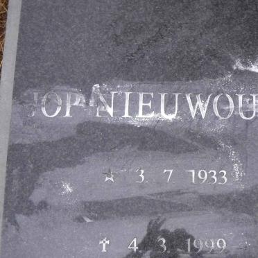 NIEUWOUDT Jop 1933-1999