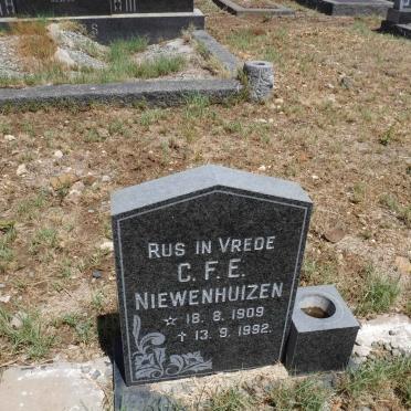 NIEWENHUIZEN C.F.E. 1909-1992