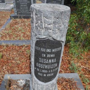 OOSTHUIZEN Susanna 1900-1971