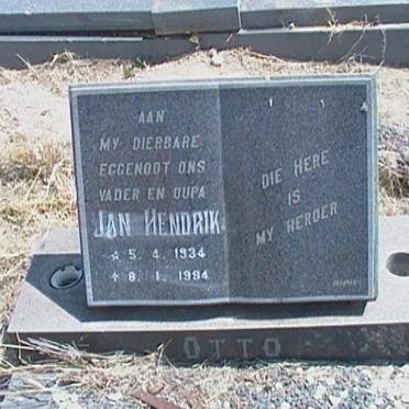 OTTO Jan Hendrik 1934-19?4