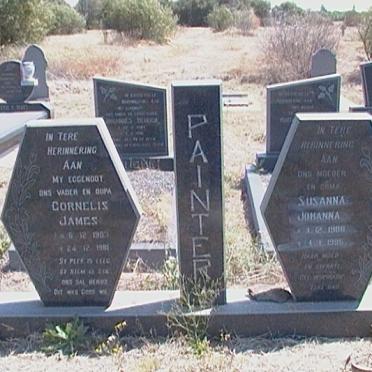 PAINTER Cornelis James 1903-1981 &amp; Susanna Johanna 1908-19?6