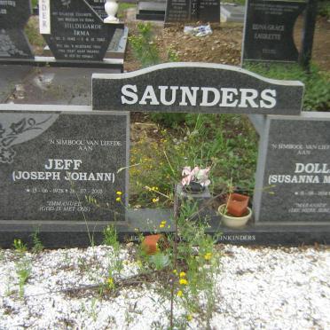 SAUNDERS Joseph Johann 1928-2003 &amp; Susanna Maria 1934-2010