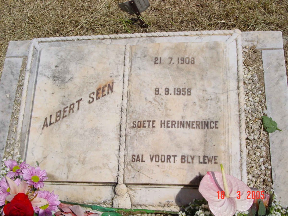 SEEN Albert 1908-1958