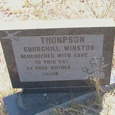 THOMPSON Churchill Winston
