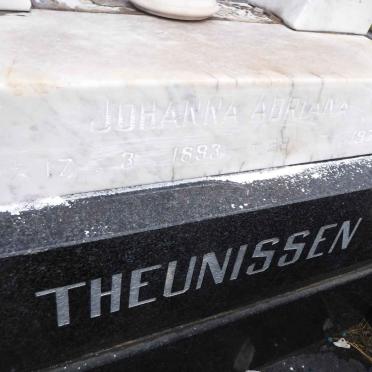 THEUNISSEN Johanna Adriana 1893-1973