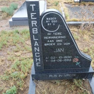TERBLANCHE Jan 1930-1995