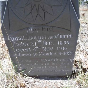 VUUREN Anna Catharina, van 1897-1916