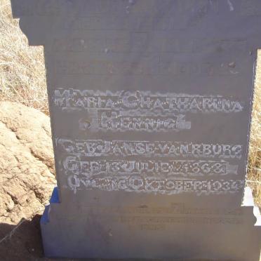 HENNIG Maria Chatharina nee JANSE VAN RENSBURG 1868-1934