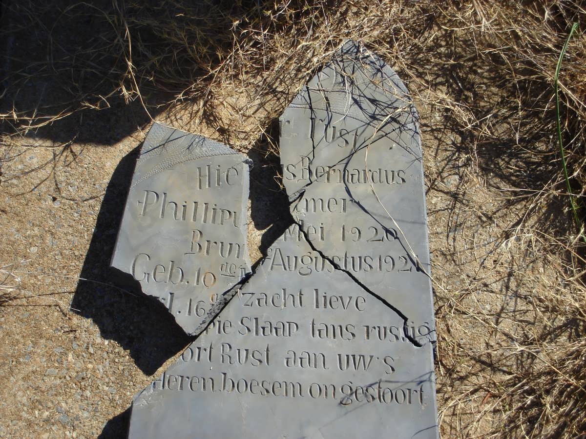 BRUMMER Phillipus Bernadus 1920-1921