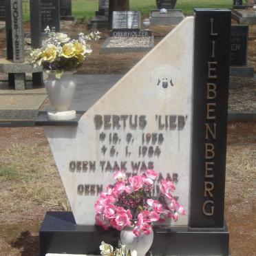 LIEBENBERG Bertus 1958-1984