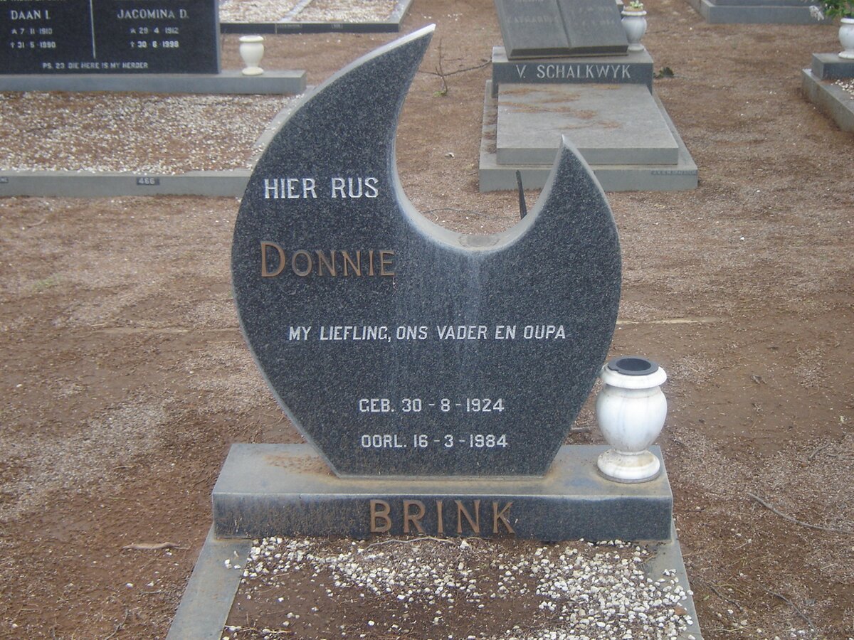 BRINK Donnie 1924-1984