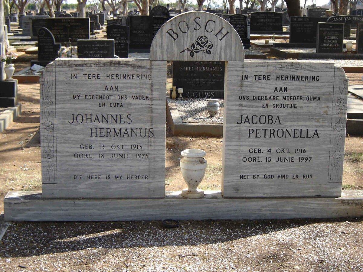 BOSCH Johannes Hermanus
