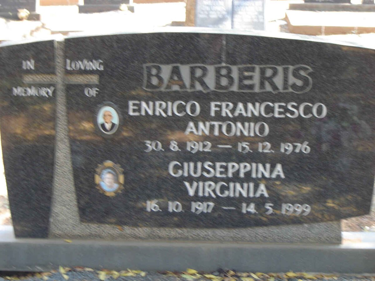 BARBERIS Enrico Francesco Antonio