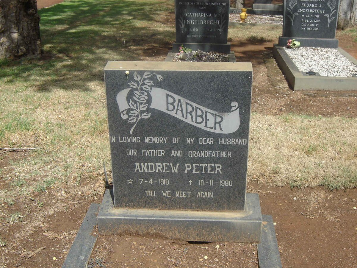 BARBER Andrew Peter