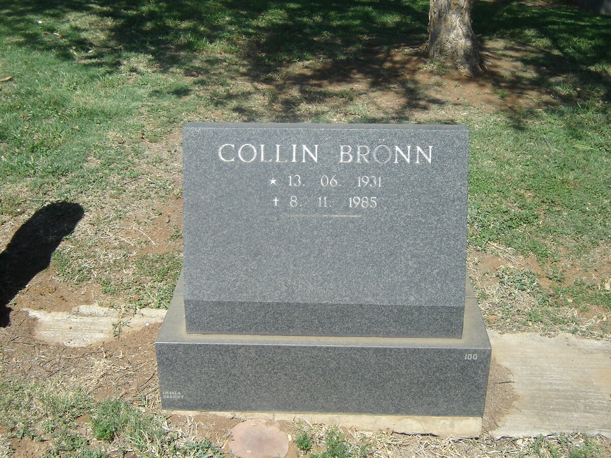 BRÖNN Collin 1931-1985