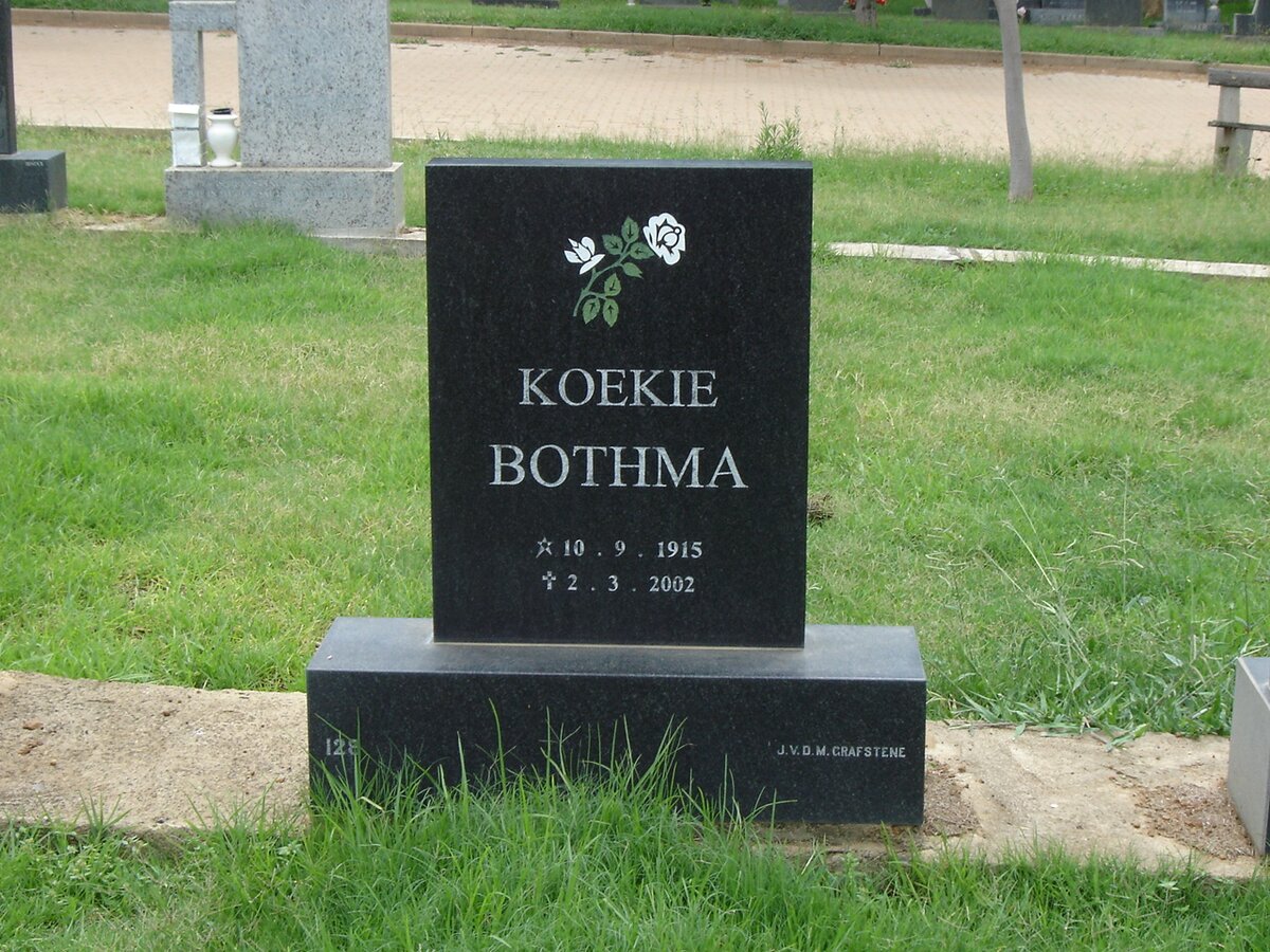 BOTHMA Koekie 1915-2002