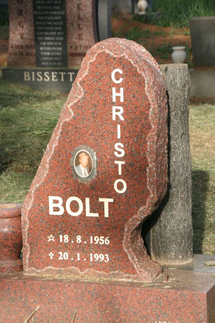 BOLT Christo 1956-1993