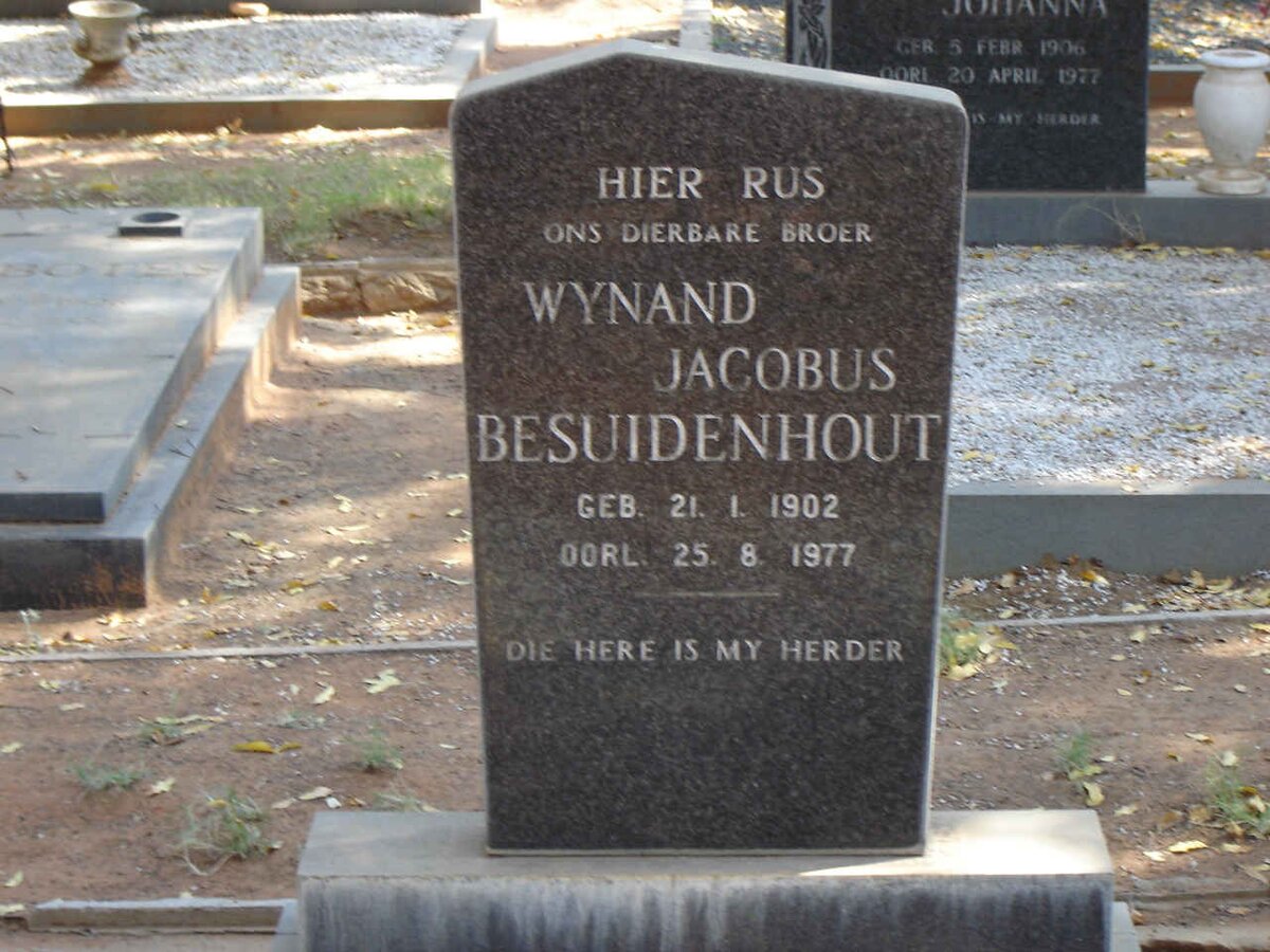 BESUIDENHOUT Wynand Jacobus