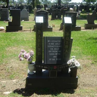 BOTHA Barend 1971-199?