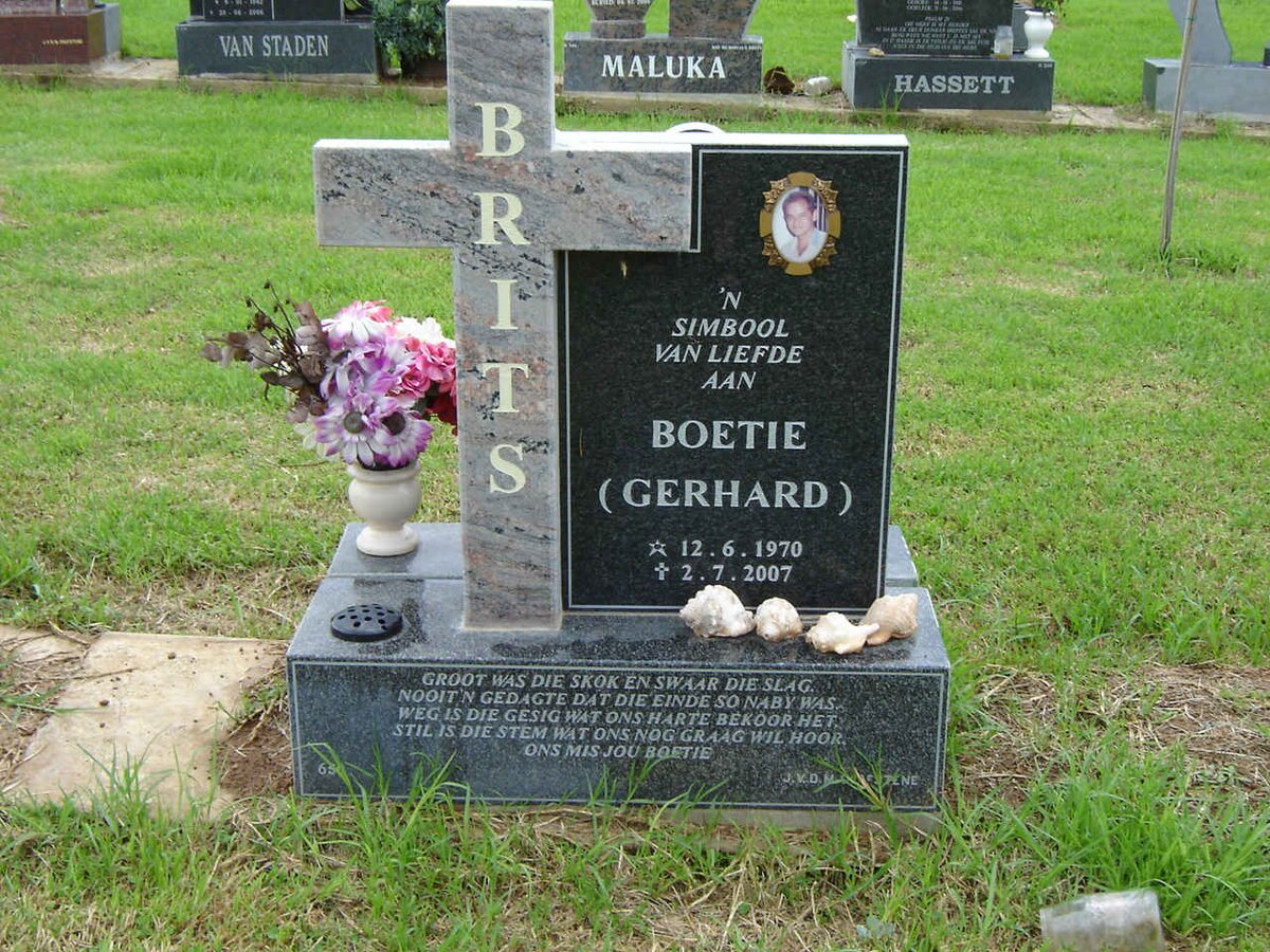 BRITS Gerhard 1970-2007