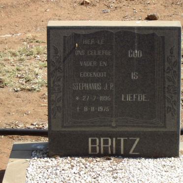 BRITZ Stephanus J.P. 1895-1975