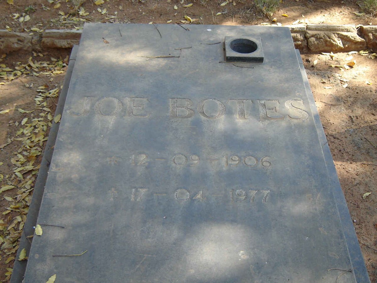 BOTES Joe 1906-1977