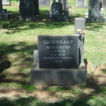 CROUWKAMP Petrus Pieter 1935-1987