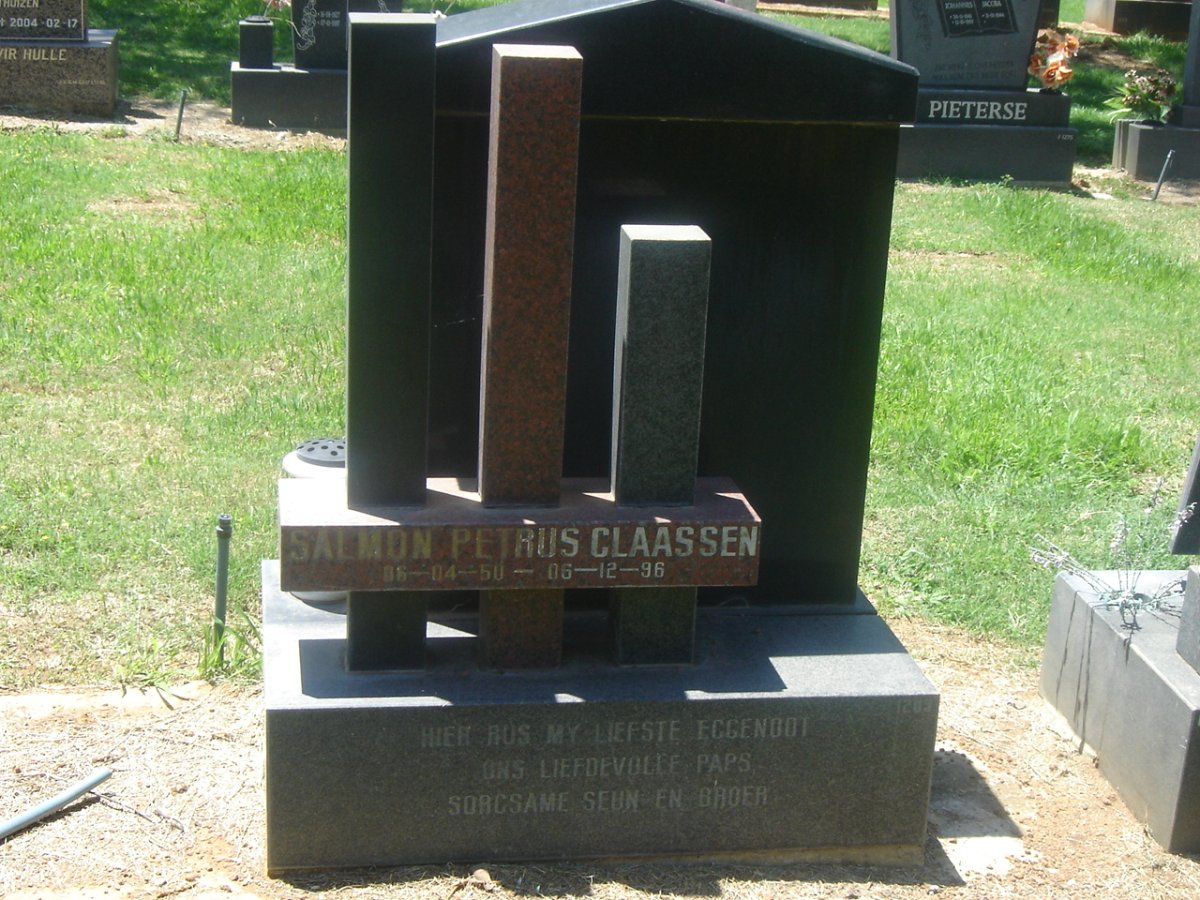 CLAASSEN Salmon Petrus 1950-1996