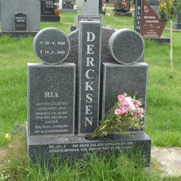 DERCKSEN Ria 1956-2005