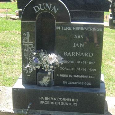 DUNN Jan Barnard 1947-1999